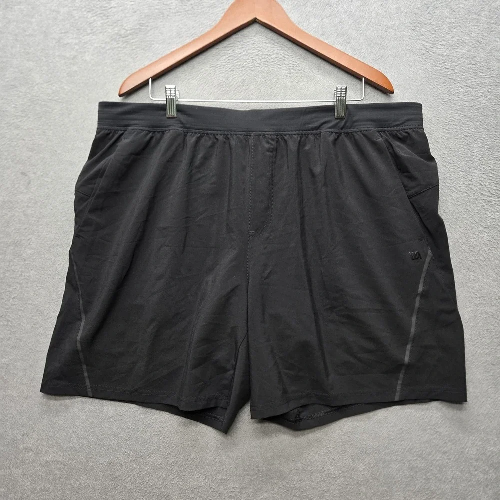 VRST Men Activewear Shorts XX-LARGE Black Shorts Sweat Stealth Short NWT